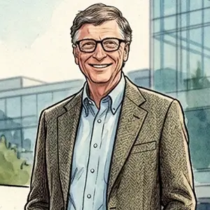 Bill Gates sketch