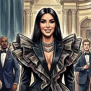 Kim Kardashian Sketch