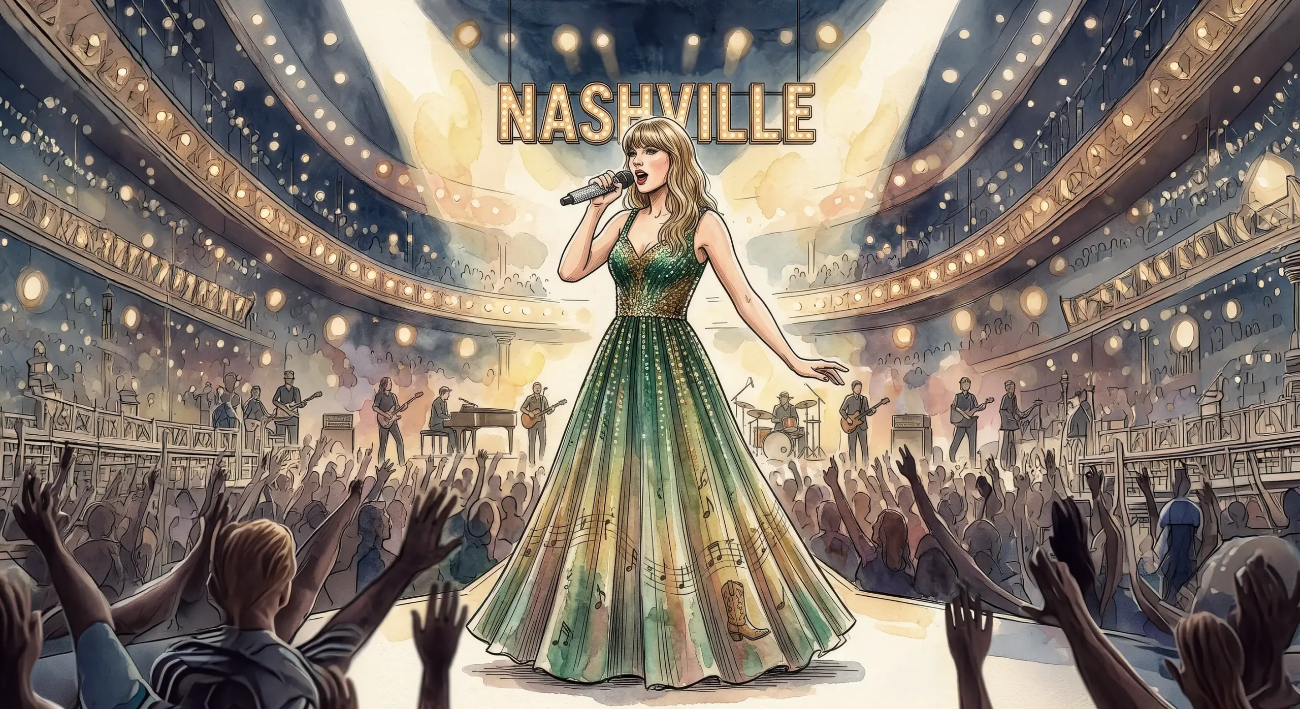 Taylor Swift Full Sketch