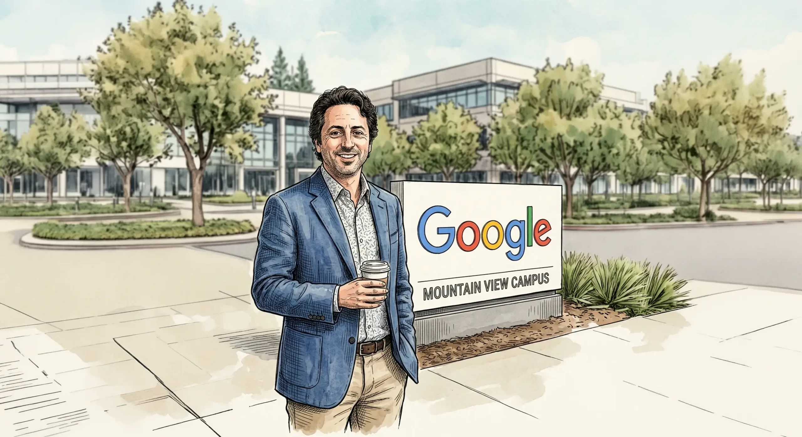 Sergey Brin Full Sketch Sergey Brin Full Sketch