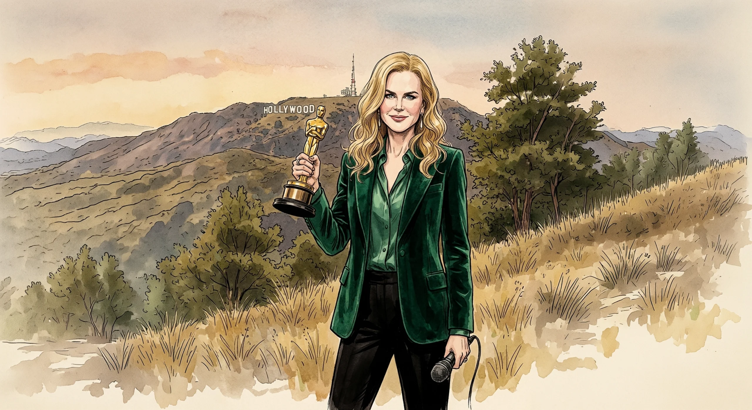 Nicole Kidman Full Sketch
